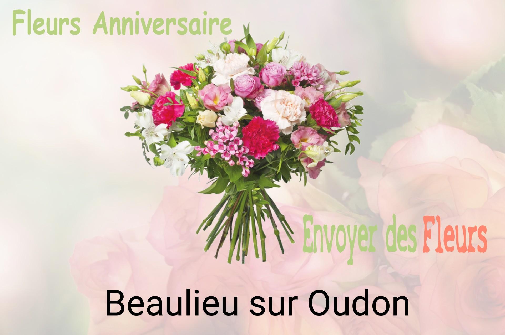 Bouquet de fleurs d’anniversaire livré à Beaulieu-sur-Oudon