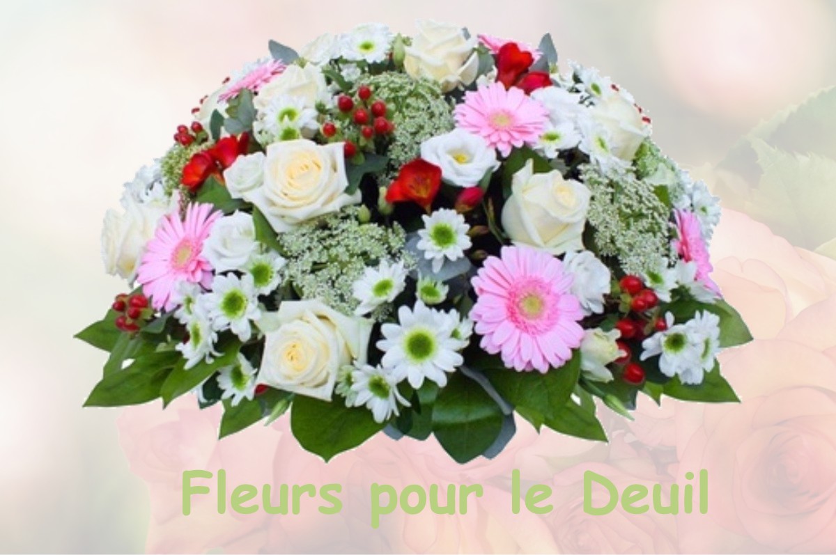 fleurs deuil BEAULIEU-SUR-OUDON
